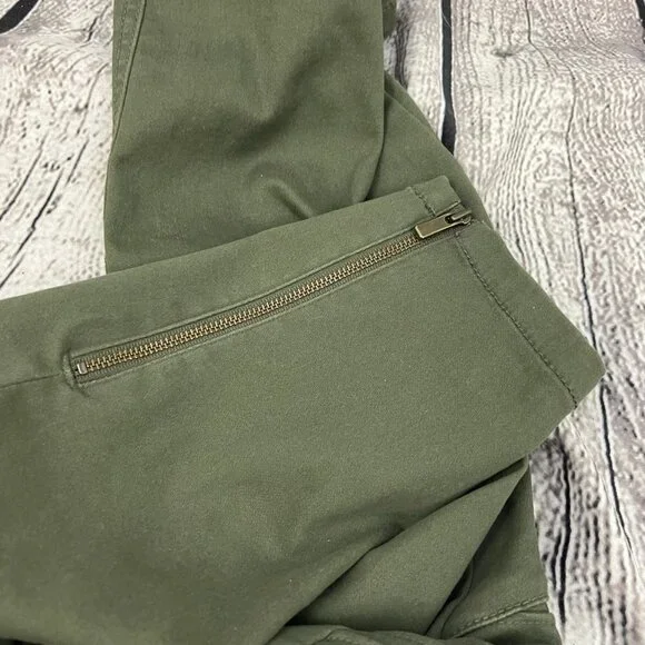 Isabel Maternity by Ingrid & Isabel Green Jeggings Size 8 - Picture 4 of 9